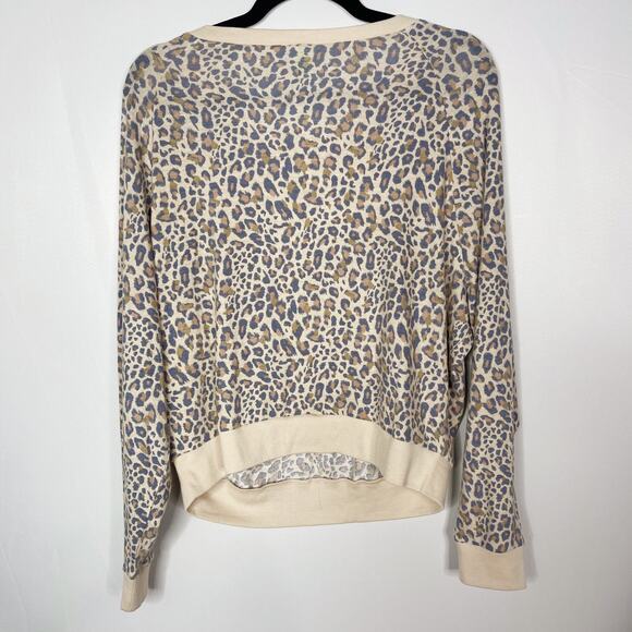 New Honeydew Medium Star Seeker Brushed Jersey Leopard Coordinating Lounge Set - Picture 3 of 16